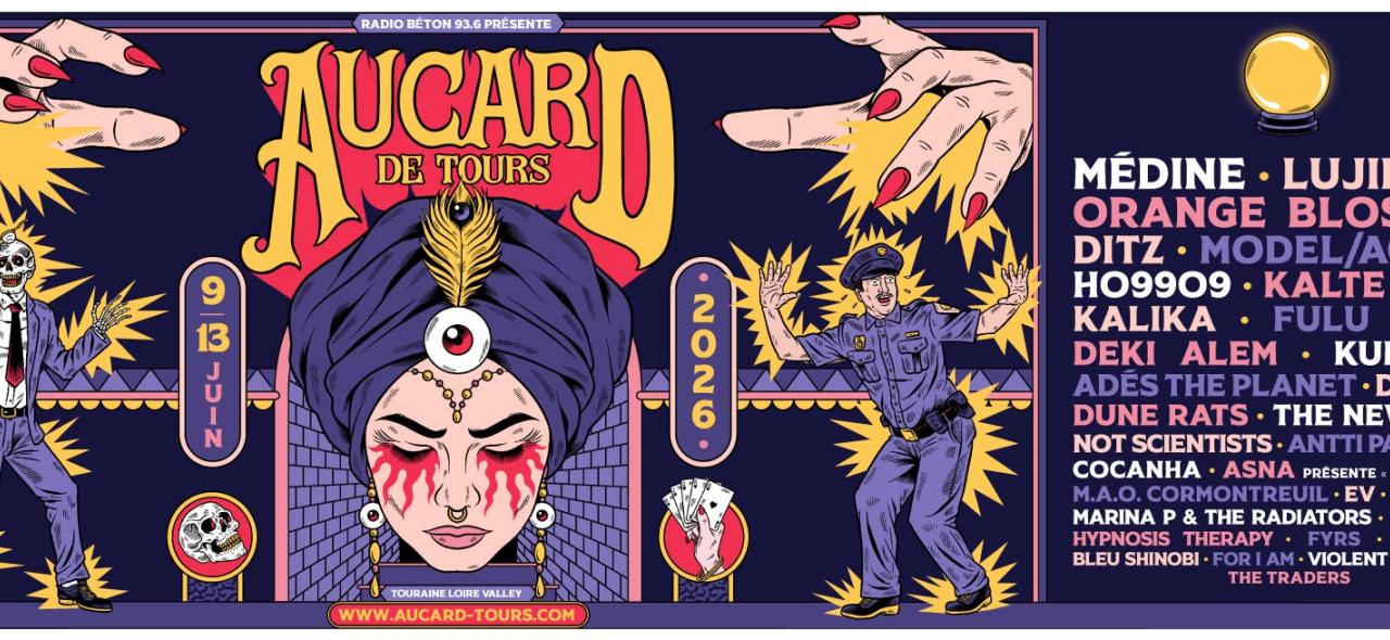 "Arrête ton cirque !" : les radios Férarock en direct du festival AUCARD DE TOURS 2026 