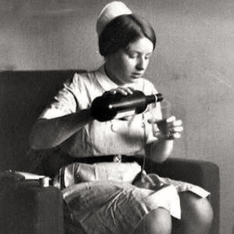 infirmière vintage