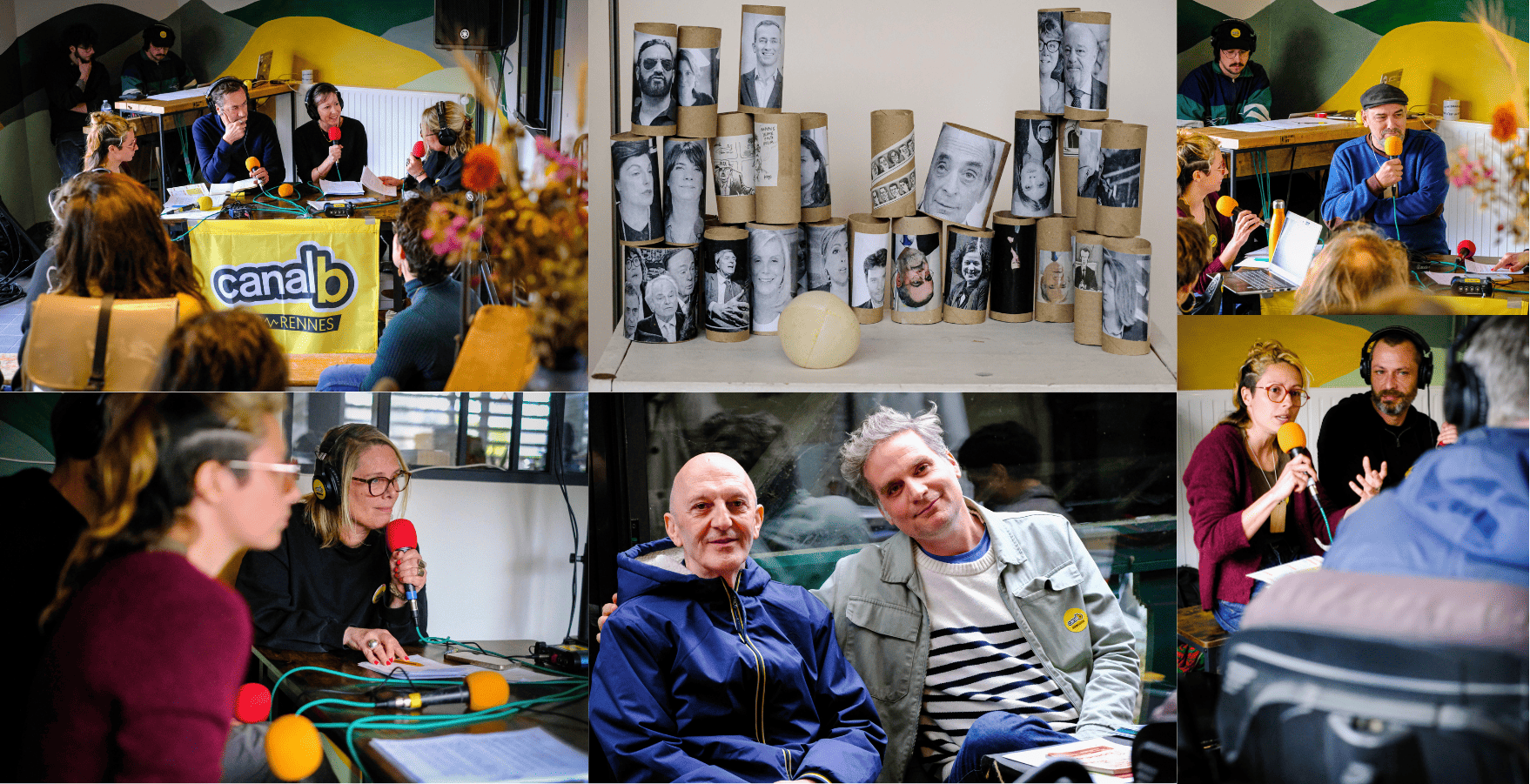 L'équipe de Canal B au FMI