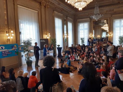 Résulats du budget participatif des enfants à Rennes // Première édition du Printemps citoyen