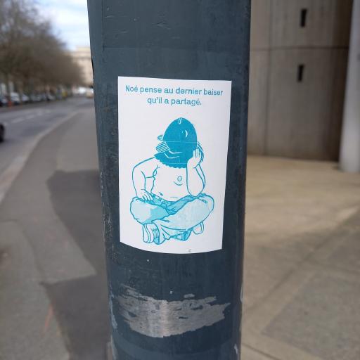 Noé pense au dernier baiser