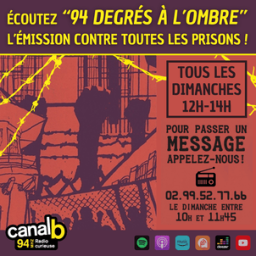 sticker 94 degres a l'ombre