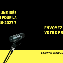 L'appel à candidatures pour rejoindre la grille des programmes 2026-2027 est ouvert ! 