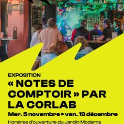 Une émission en direct d'un bar pour clôturer "Notes de comptoir"