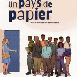 over & over # 1 par PM / Marion Boé - Un pays de papier, Mois du Doc / Marie Chardonnet, Laurence Schultz & Sabrina Morrison - Hackathon de Design Graphique et Accessibilité