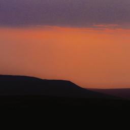 lightning in a twilight hour