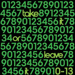 #152 - Numbers (0-13)