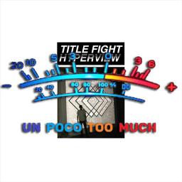Un poco too much Title Fight Hyperview cover
