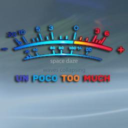 Un Poco Too Much Space Daze Wave Collapsing cover
